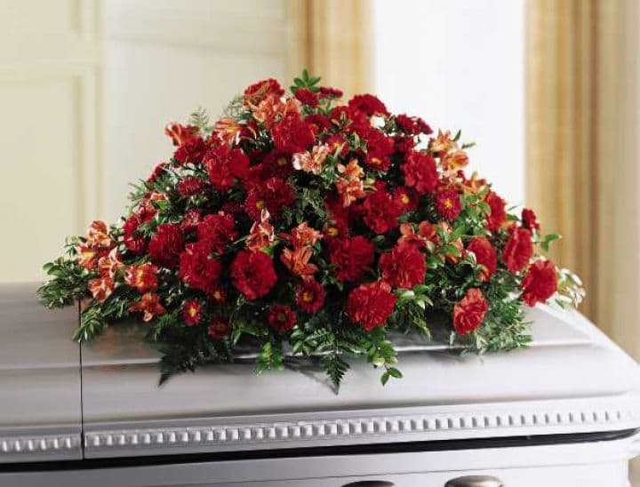 The Solace Casket Spray