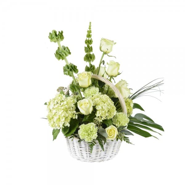 All green basket