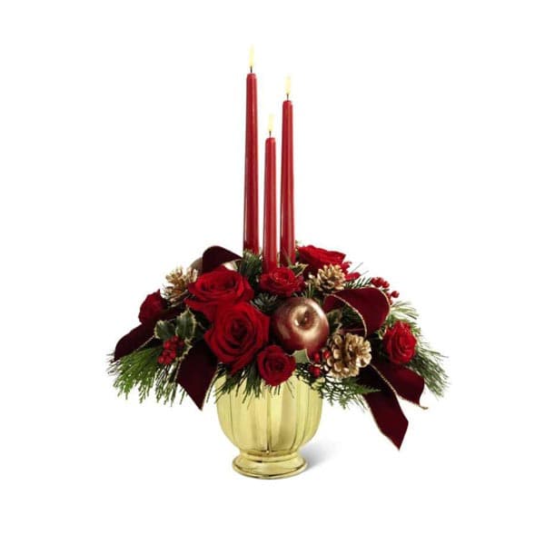 The FTD Holiday Traditions Centerpiece