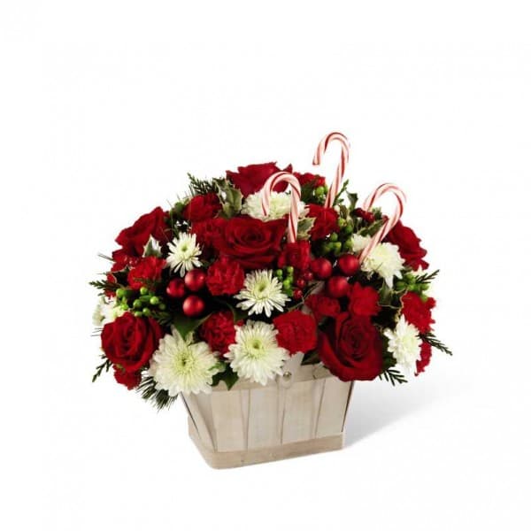 The FTD Candy Cane Lane Bouquet