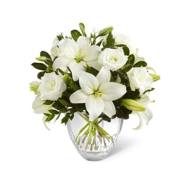 The FTD Holiday Elegance Bouquet by Vera Wang