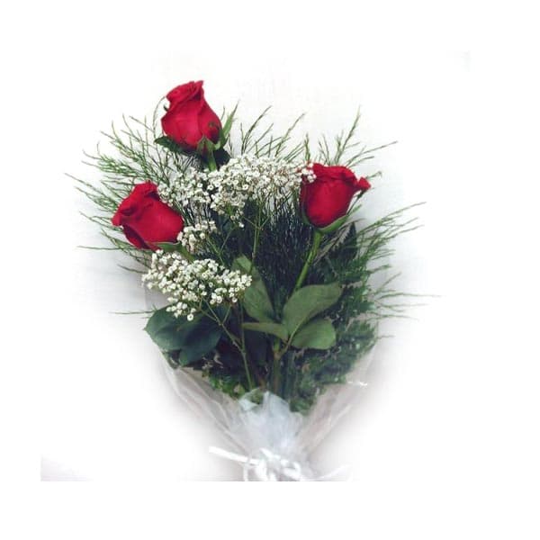 Bouquet of three roses