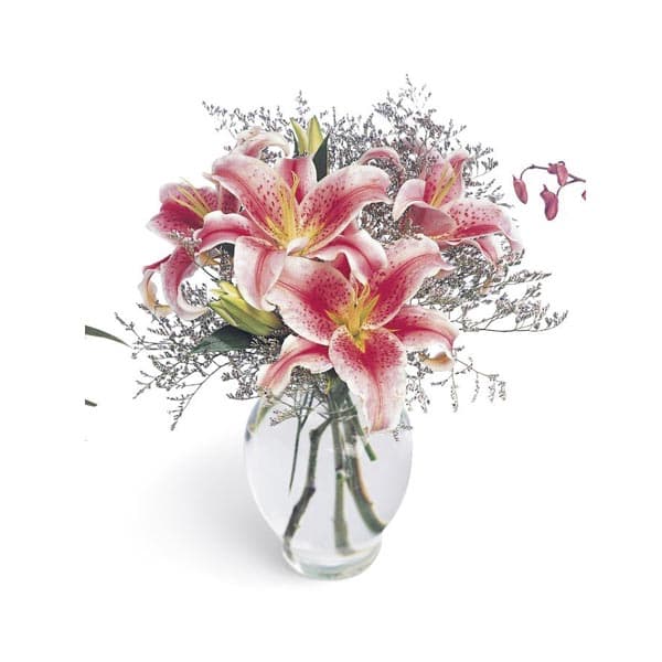 Pink Lily Bouquet
