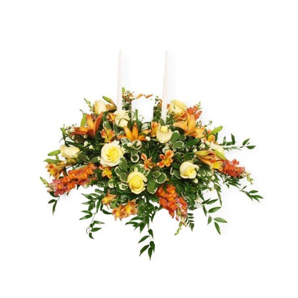 Tender sympathy casket spray