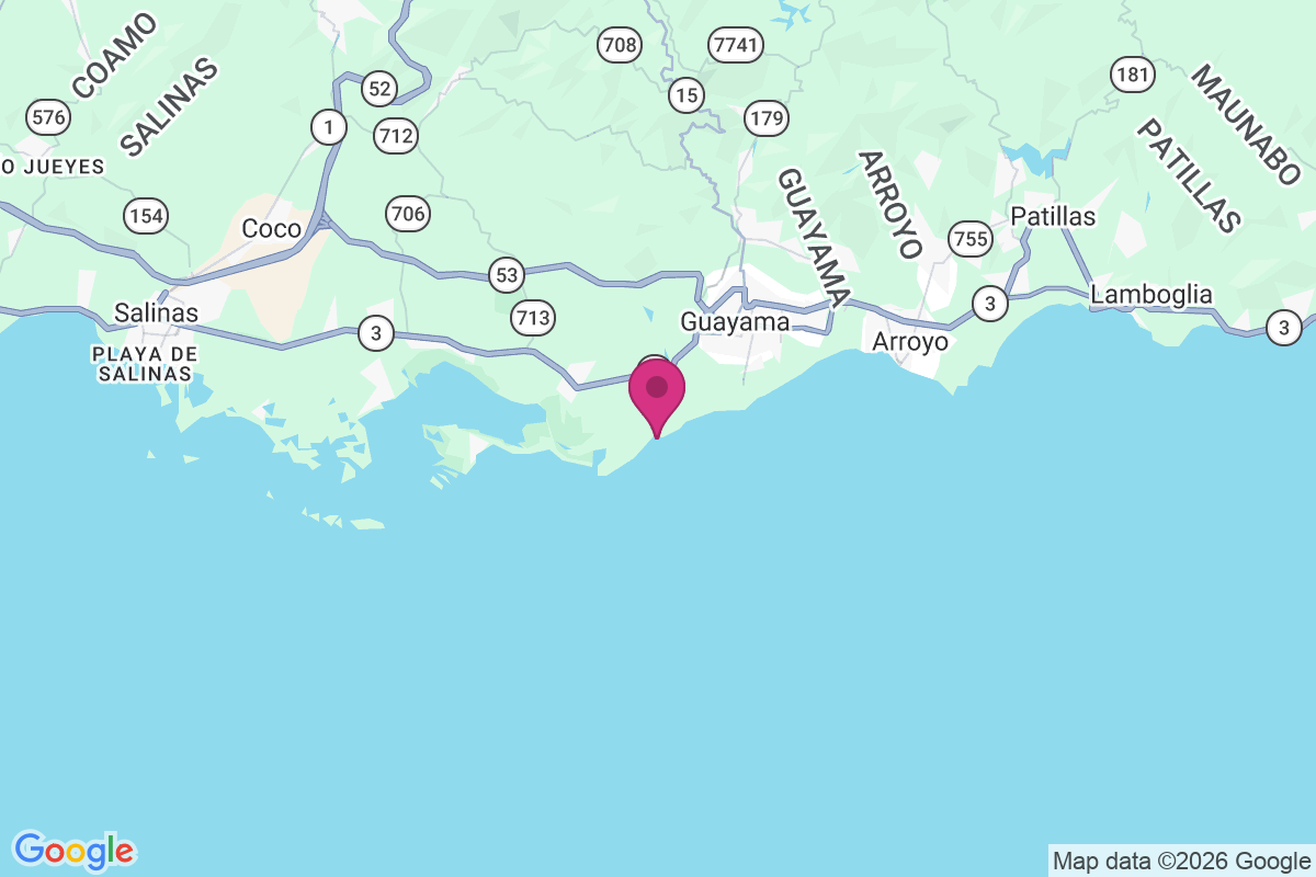 Las Mareas map