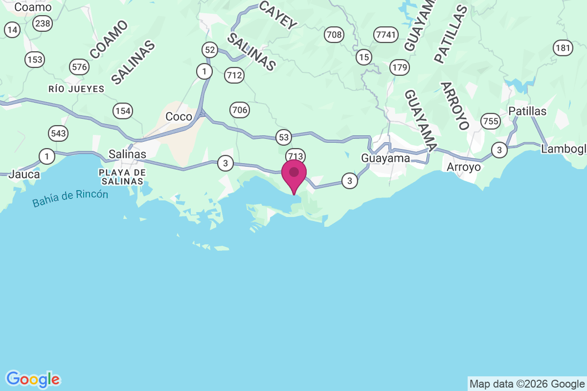Puerto de Jobos map