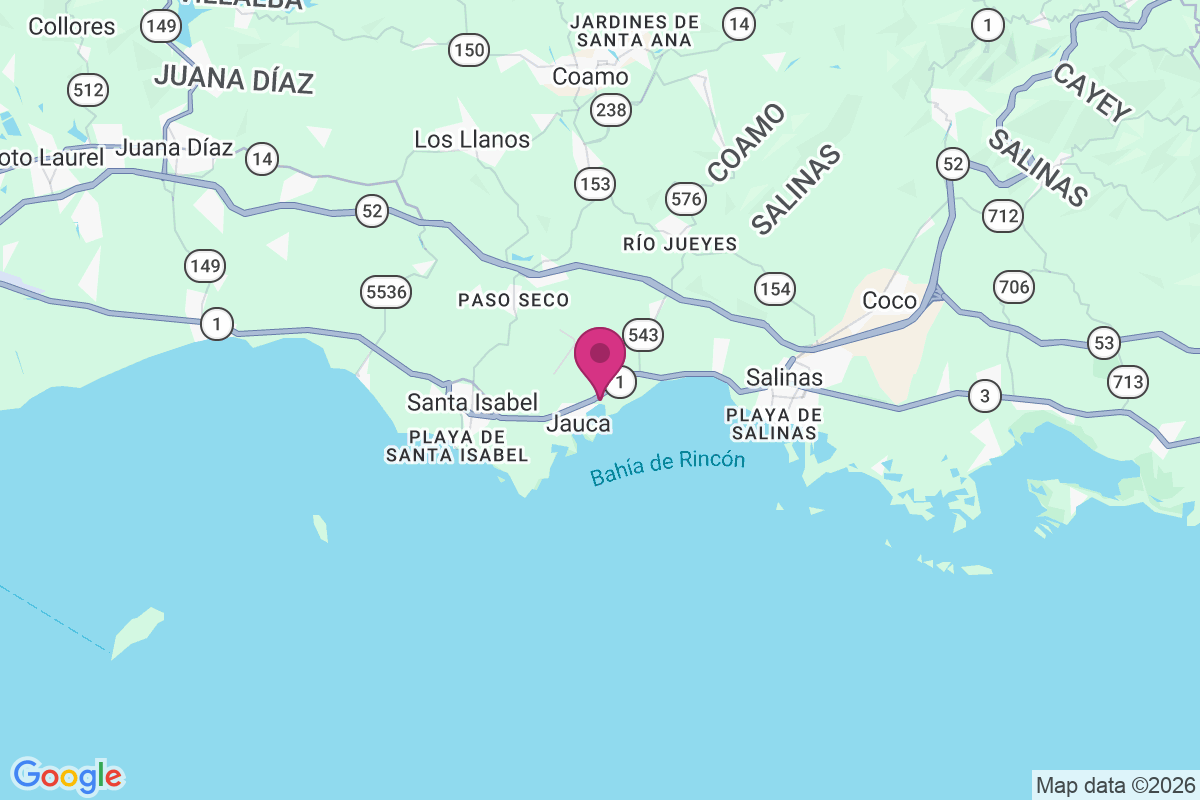 Jauca map