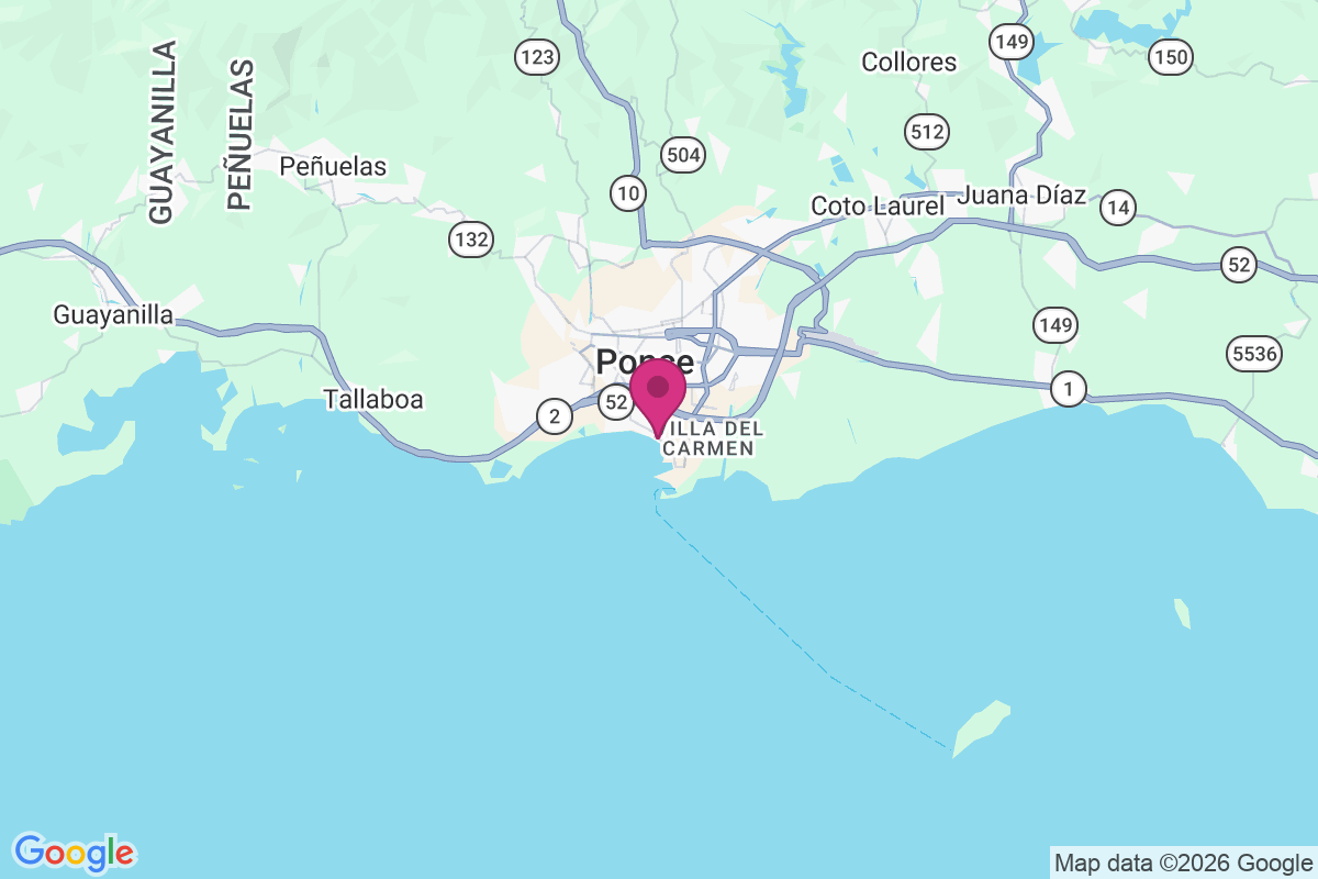 Playa de Ponce map