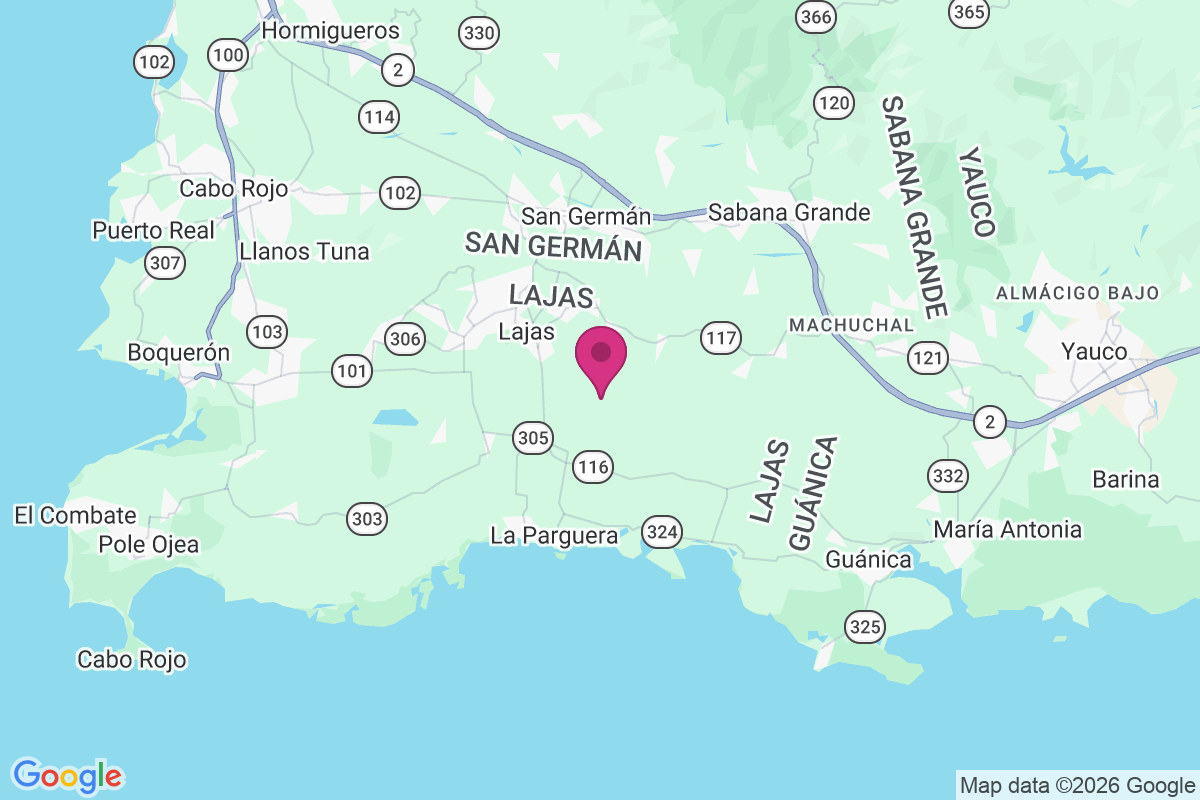 Hacienda Beatriz Soledad map