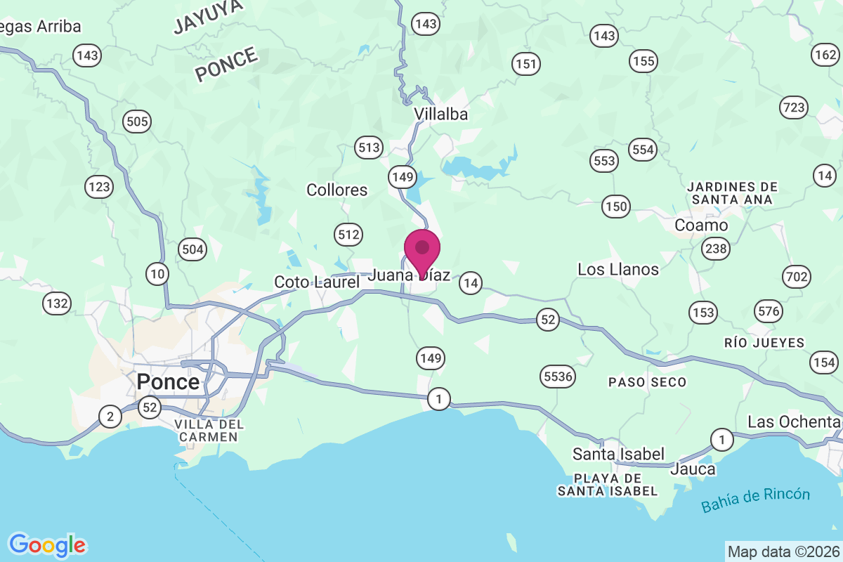 Juana Diaz map