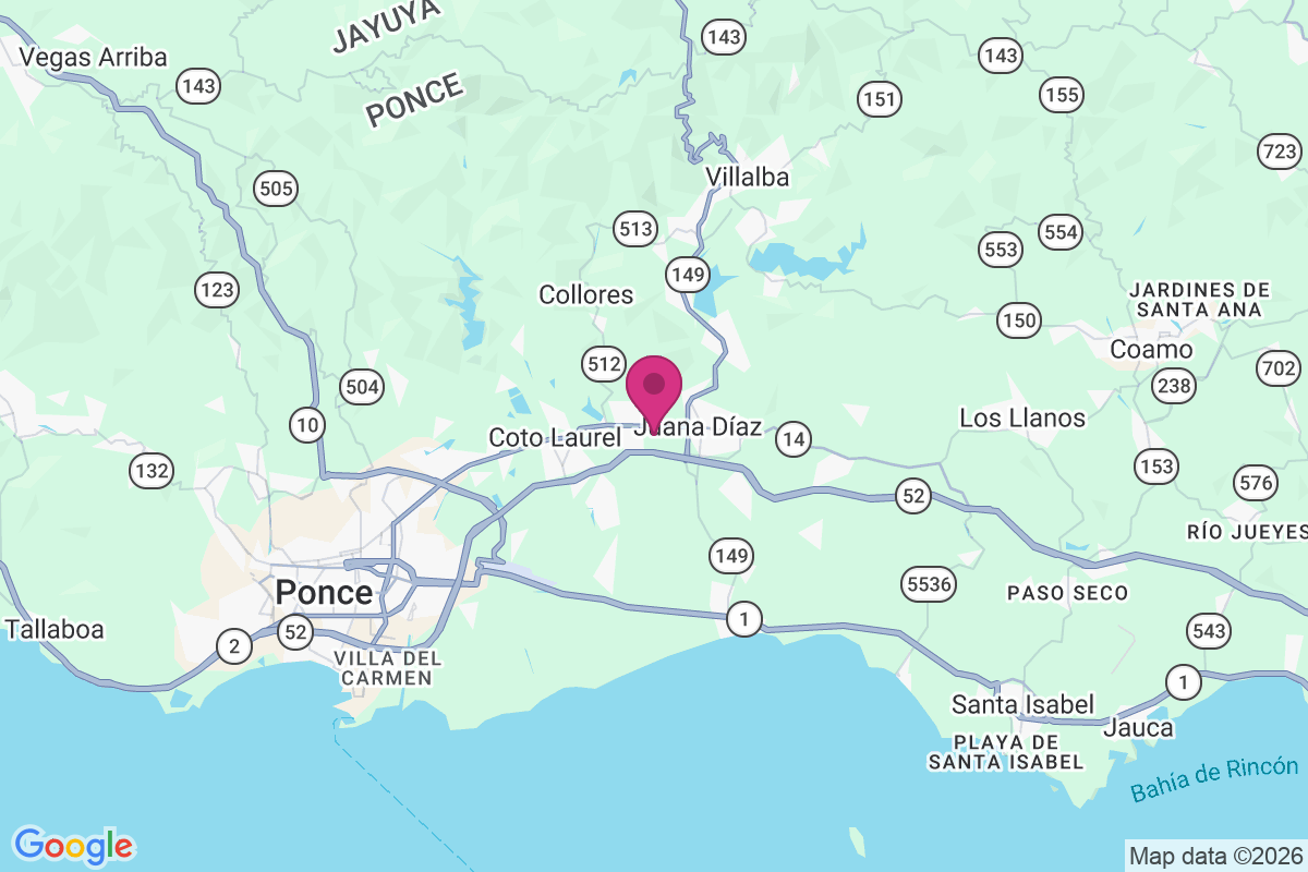 Jacaguas map