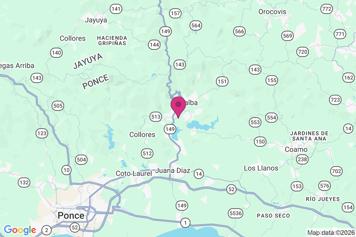 Jagueyes map