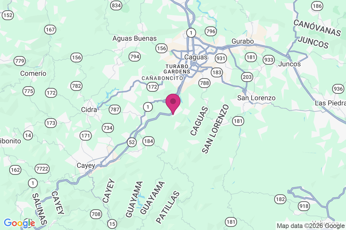 La Pradera map