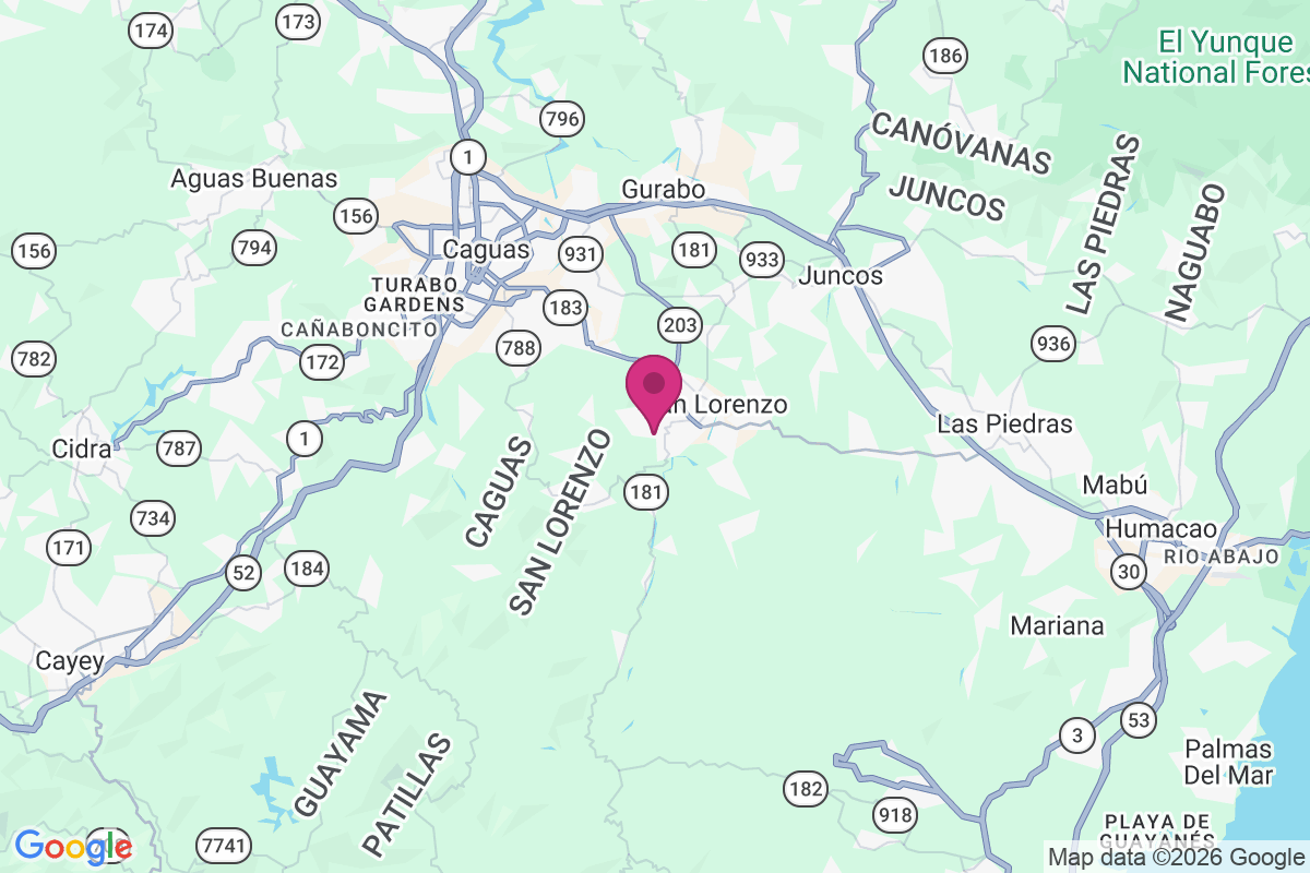 Quemados map