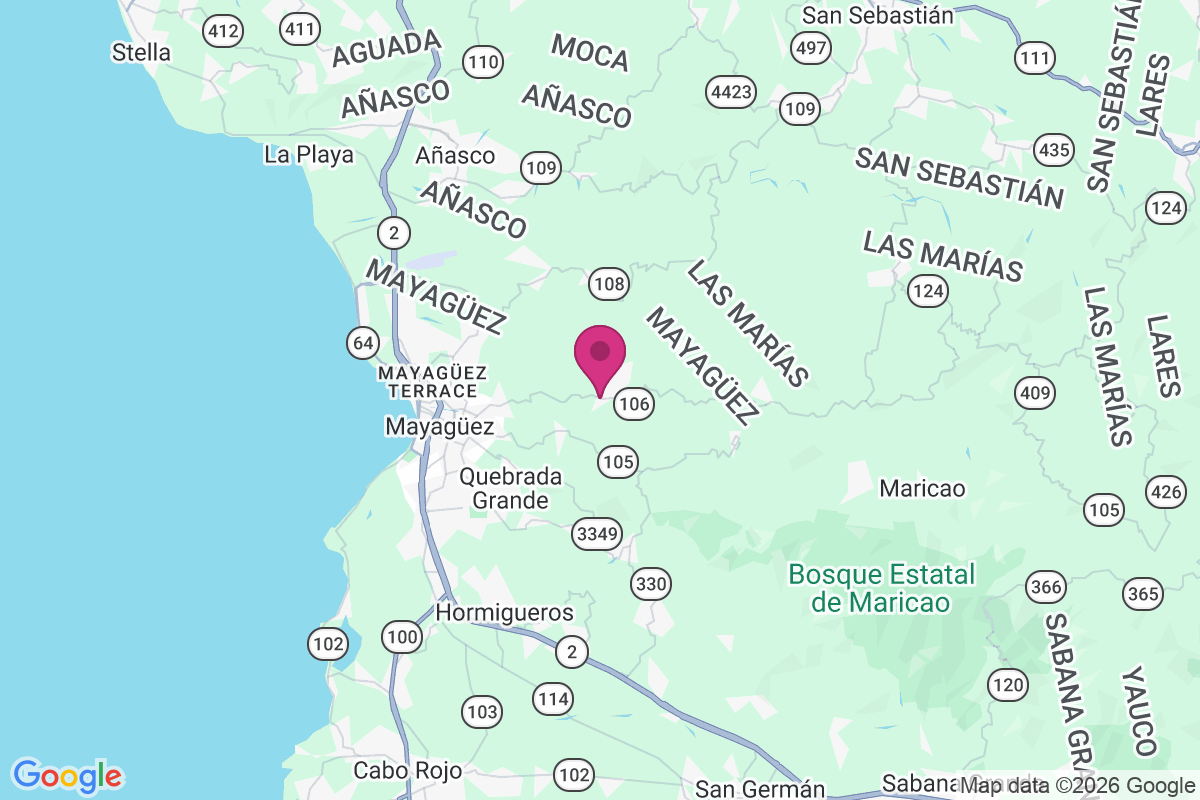 Hacienda Constanza map