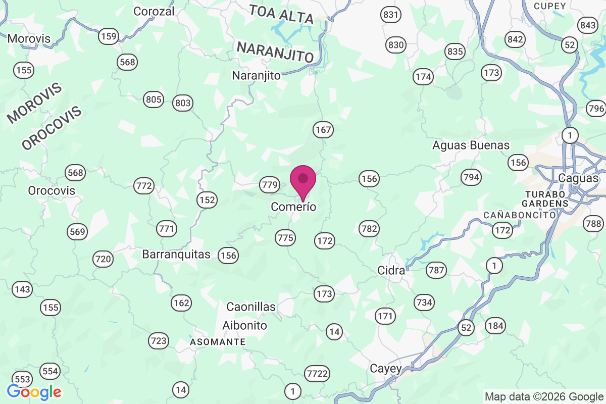 Comerio map