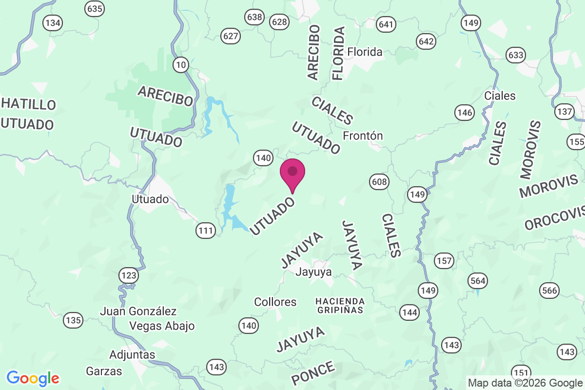 Hacienda Tetuan map