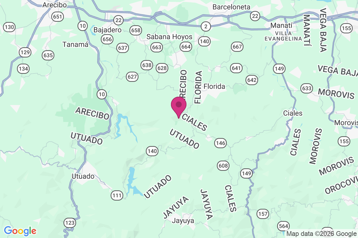 Hacienda Las Abras map