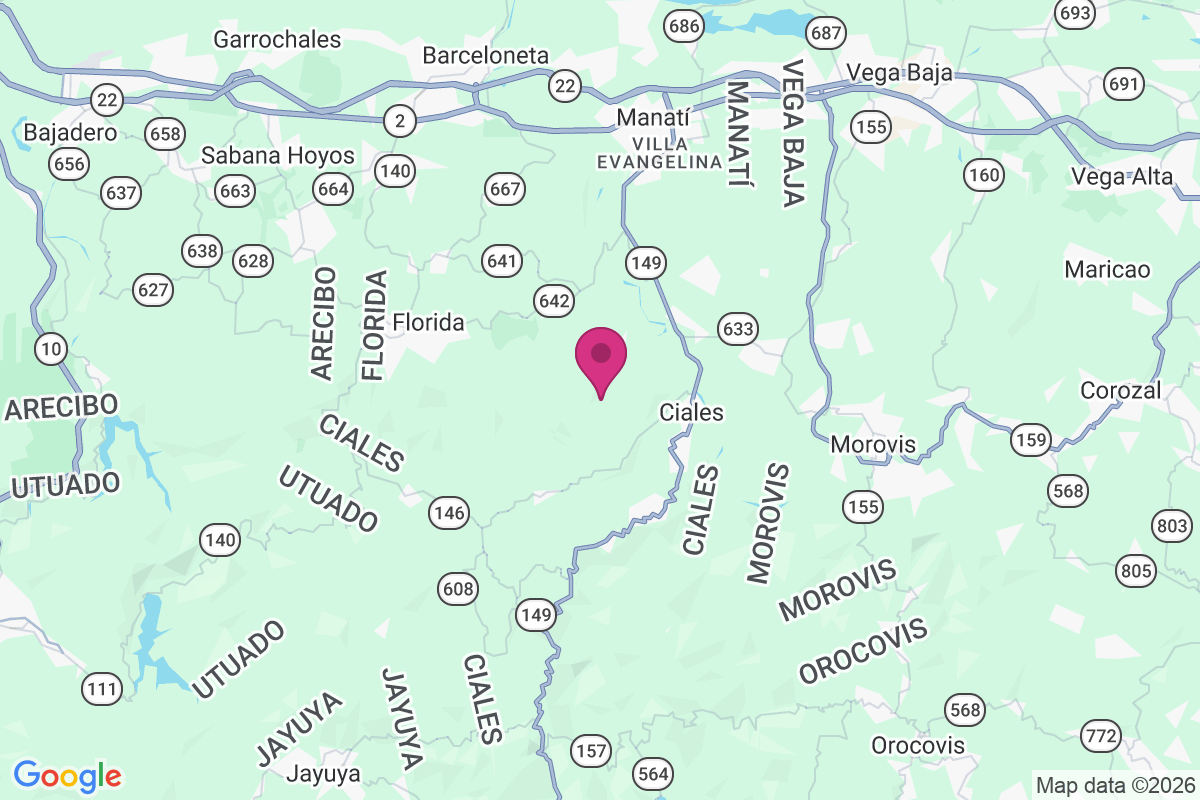Camarones map