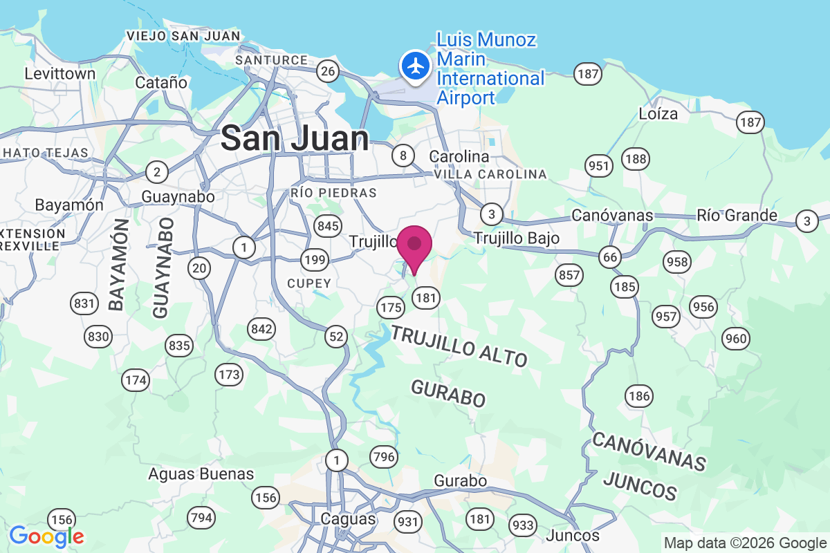 Trujillo Alto map