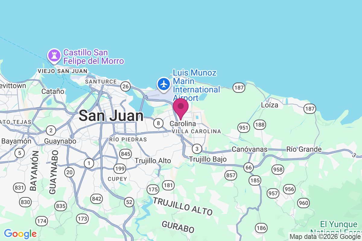 Sabana Abajo map
