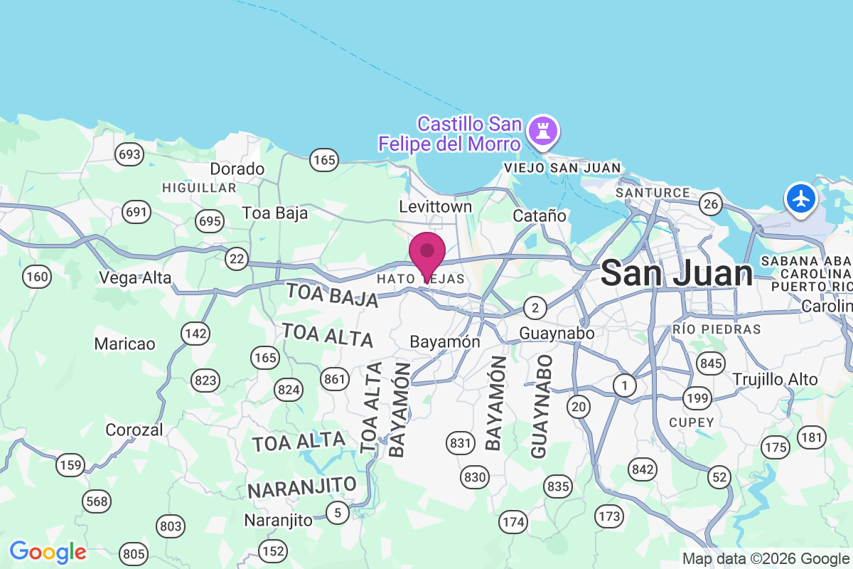 La Arena map