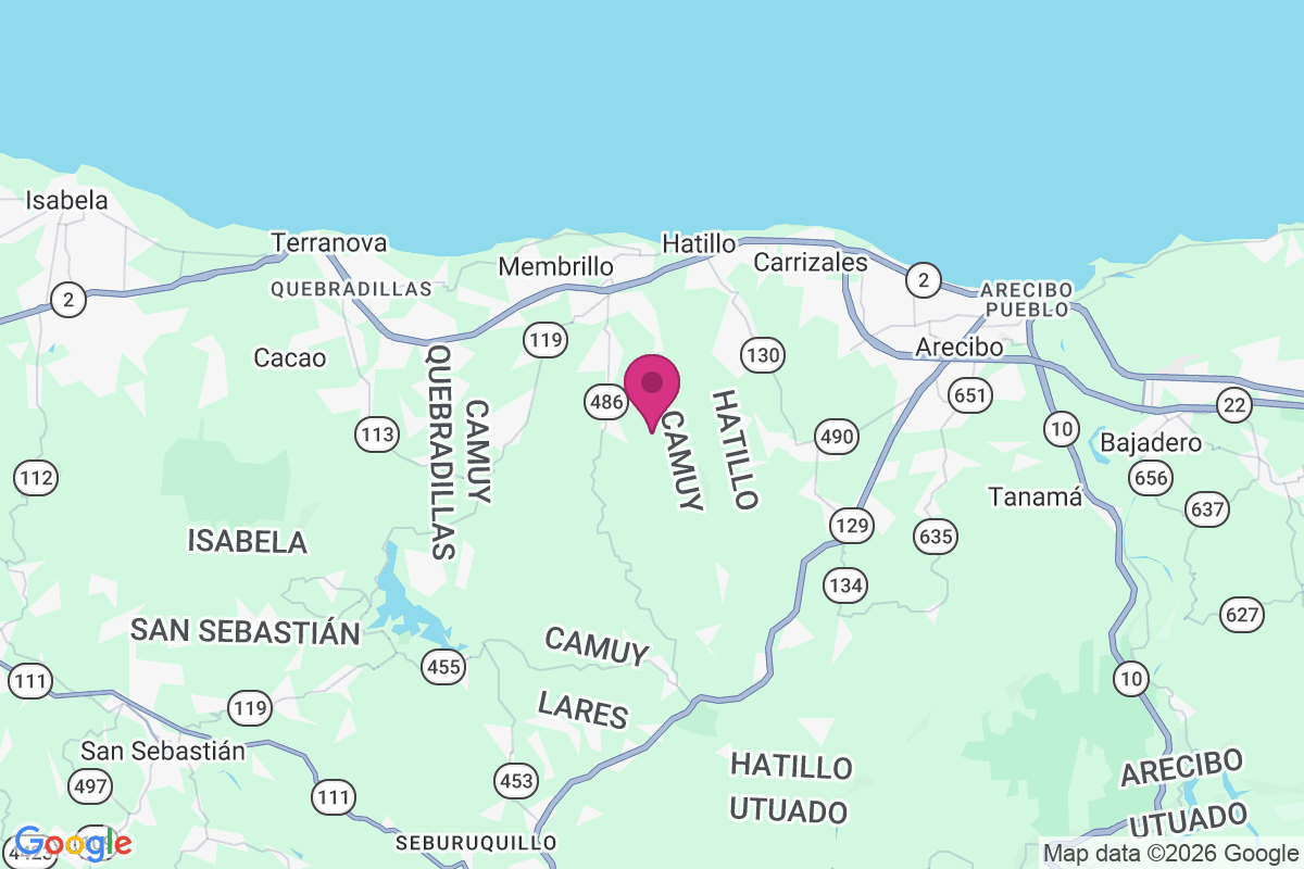 Matojillo map
