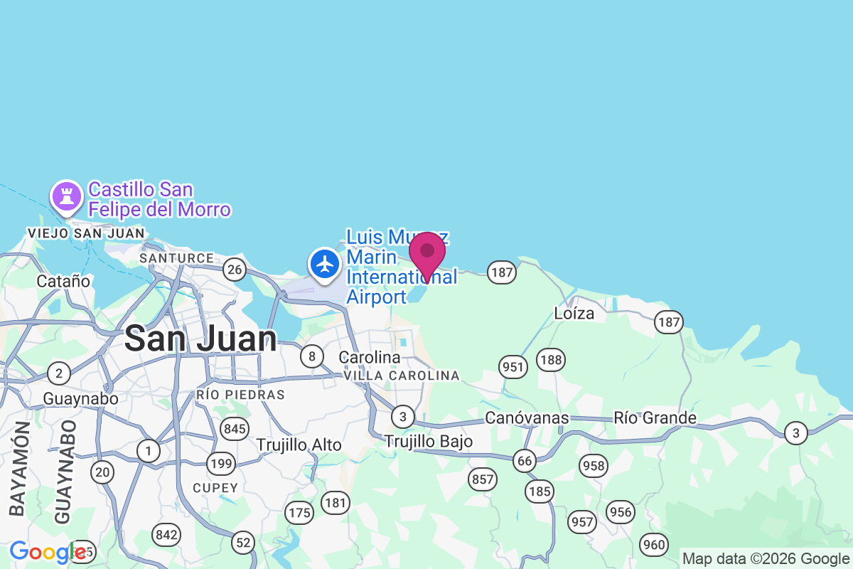 Finca Pinones map