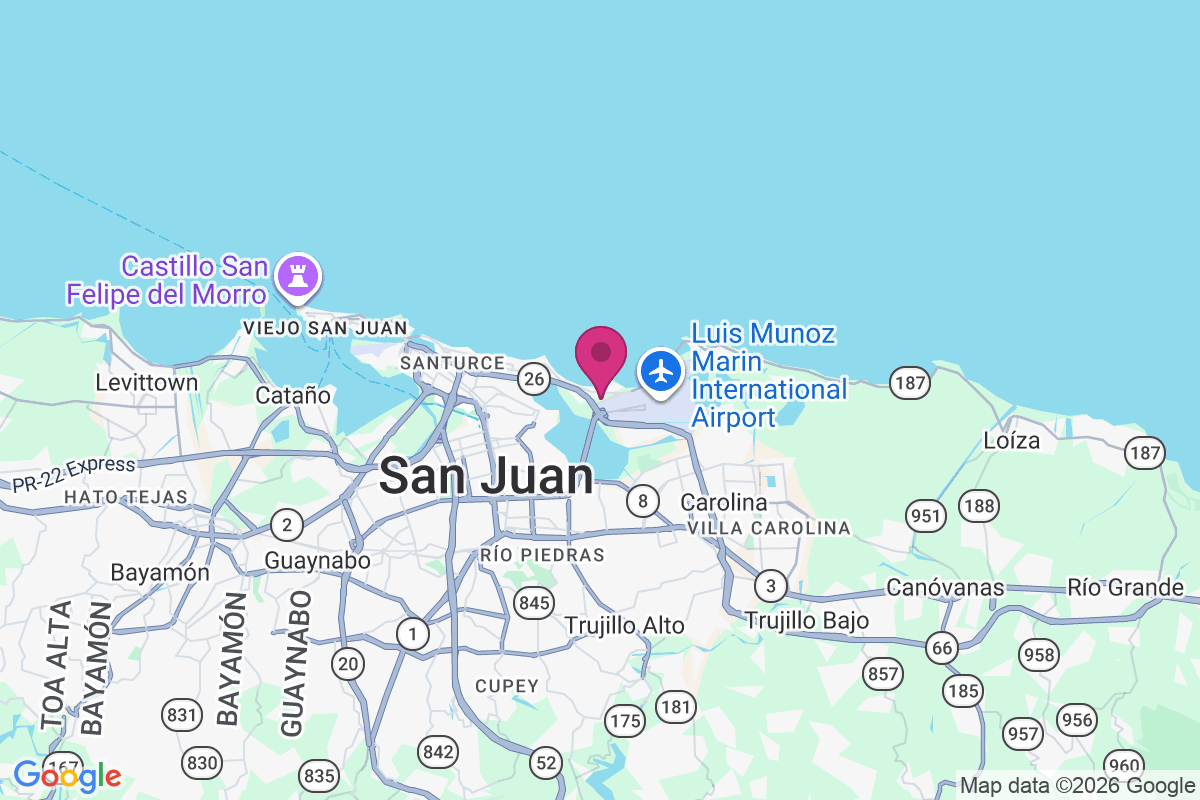 Villa Mar map