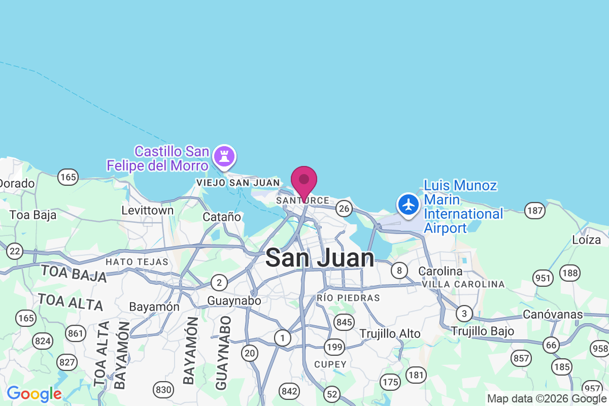 Condado map