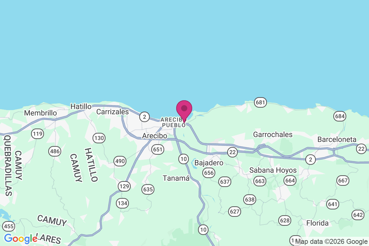 Arecibo map