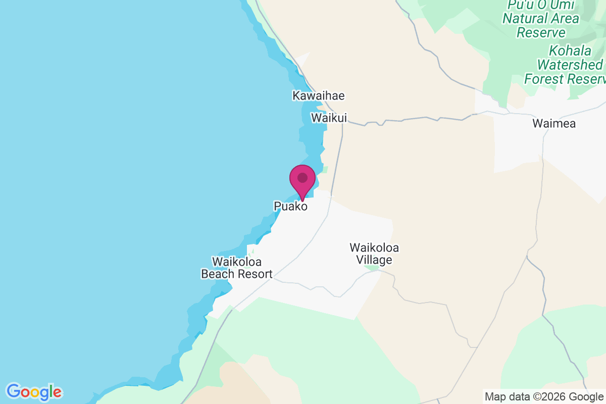 Puako map