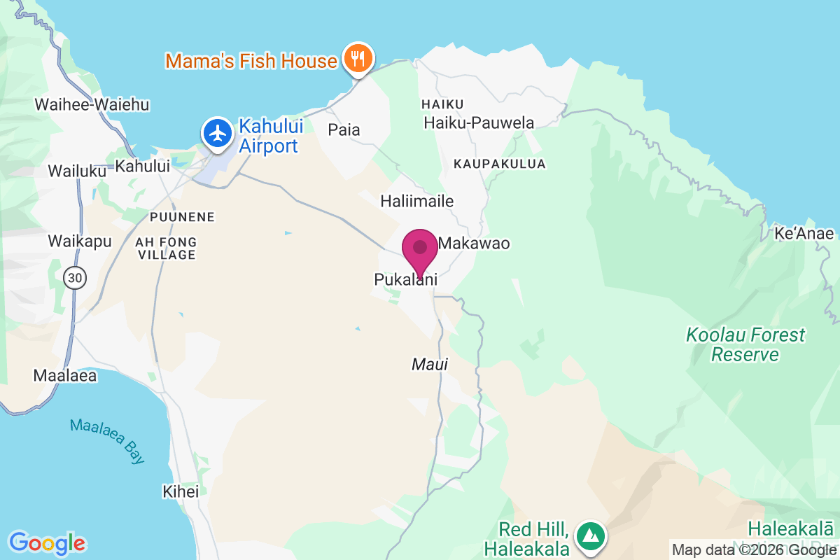 Pukalani map