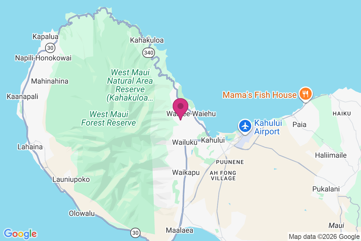 Waiehu Village map