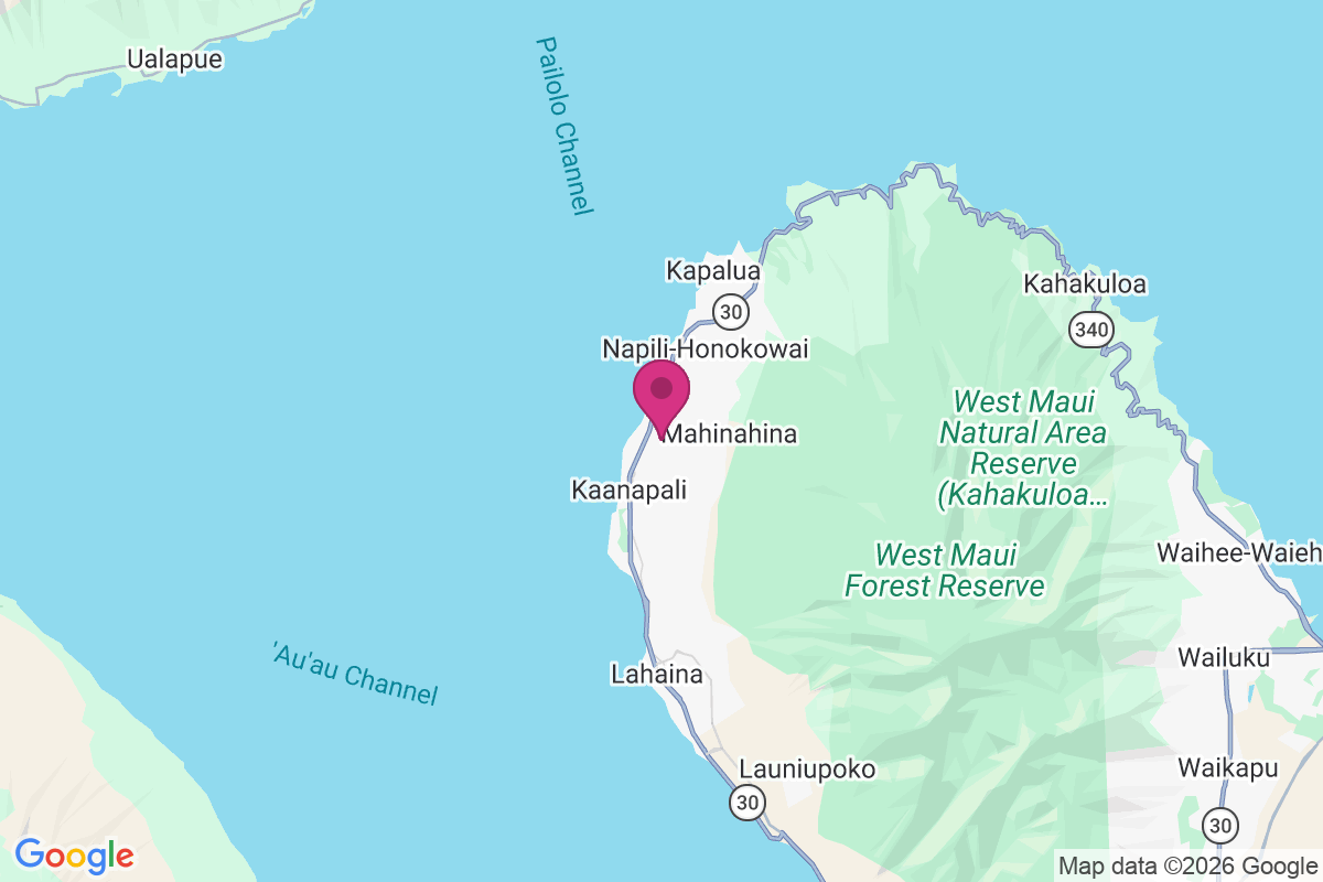 Honokowai map