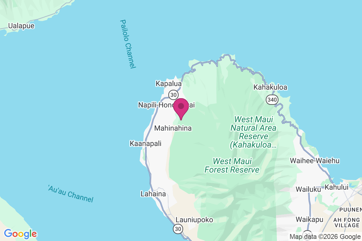 Mahinahina Camp map