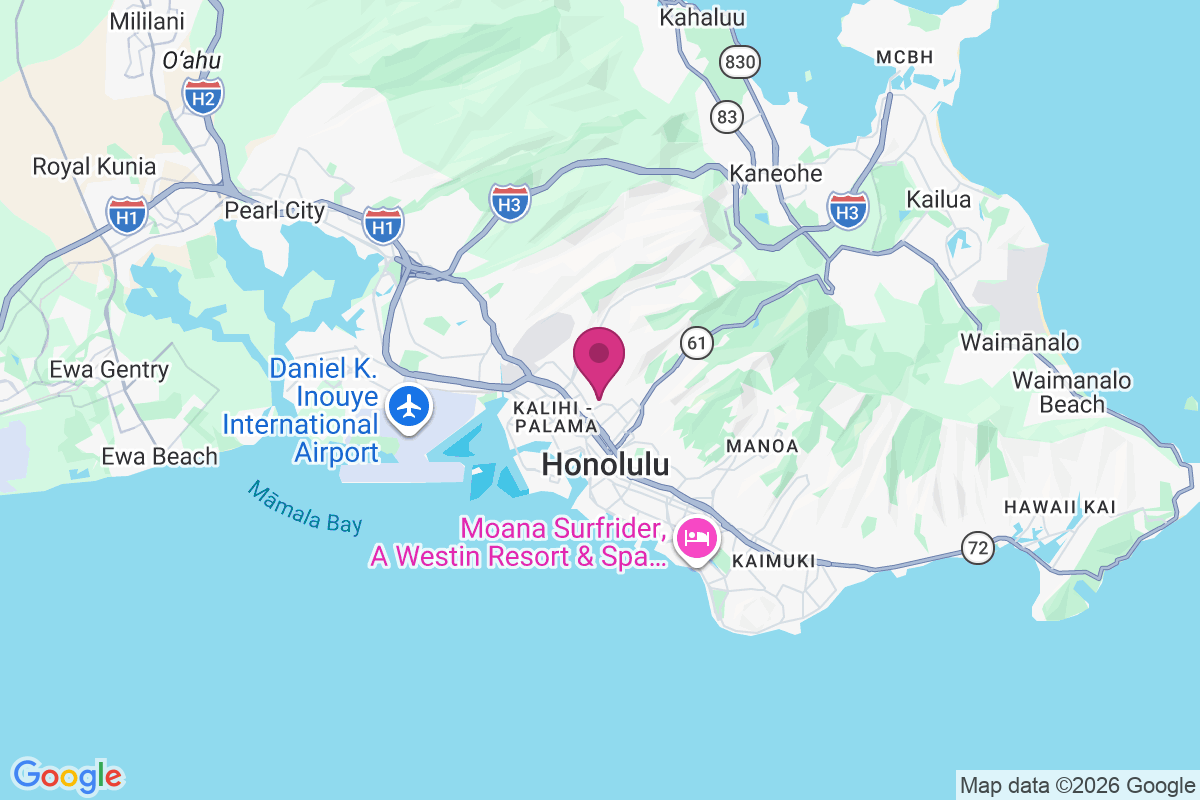 Kamehameha Heights map