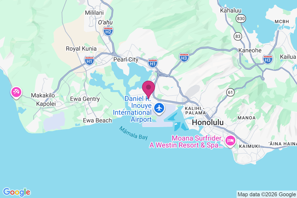 Hickam Village map