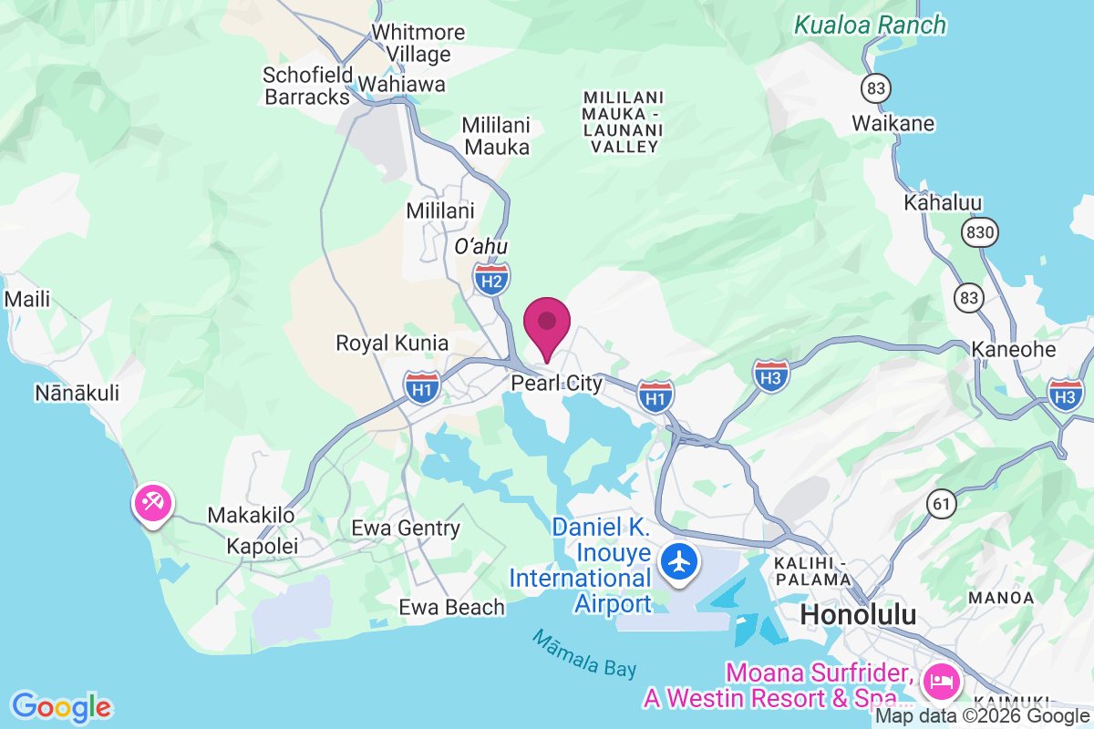 Pearl City map