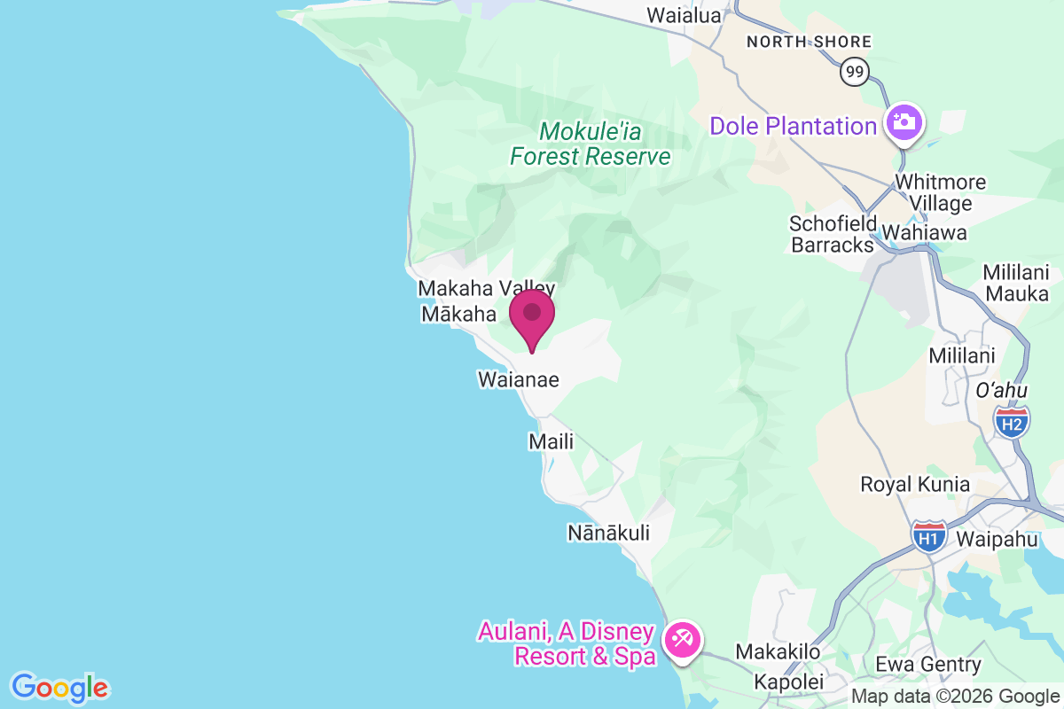Waianae map
