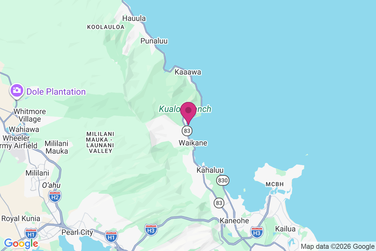 Waikane map