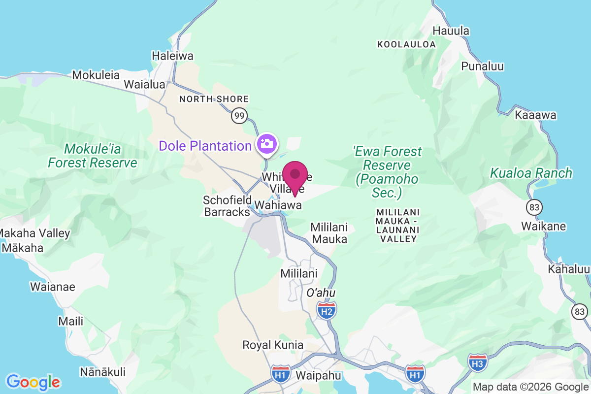 Wahiawa map