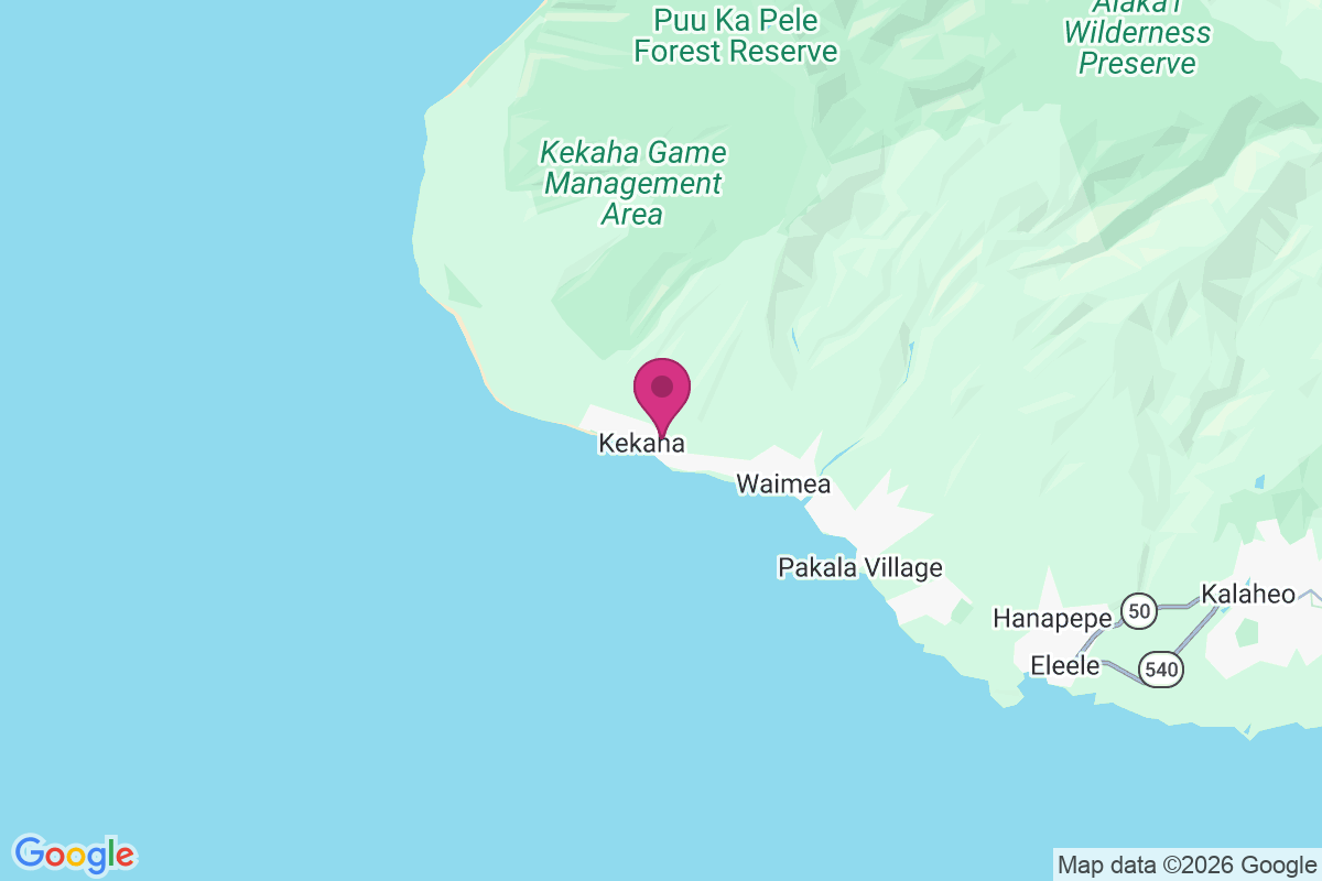 Kekaha map