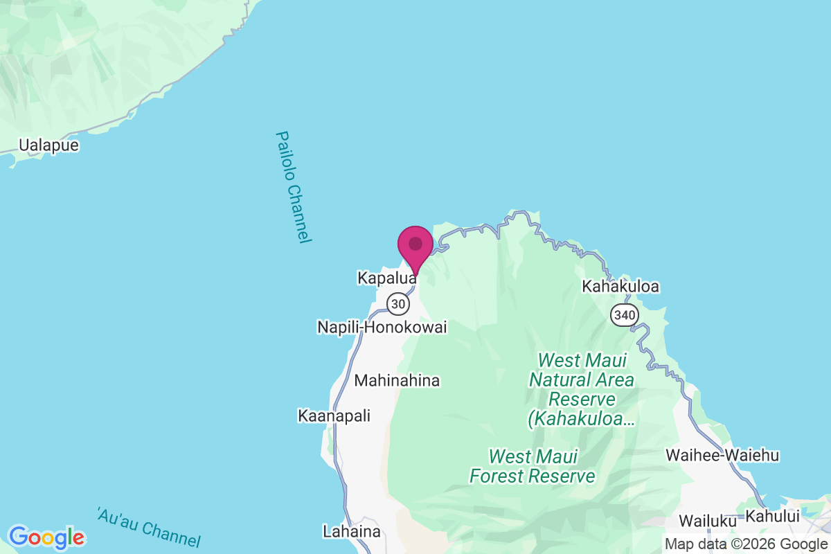 Honokahua map