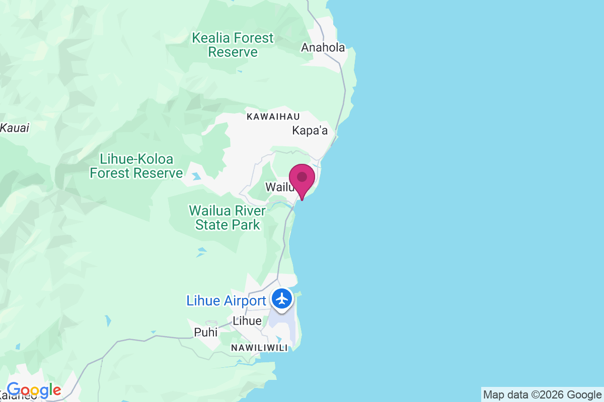 Wailua map