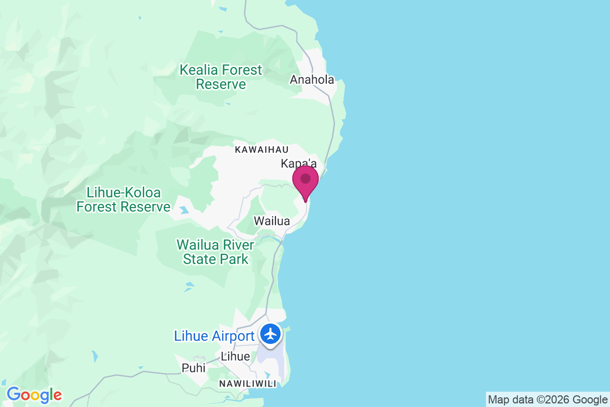 Kapaa map