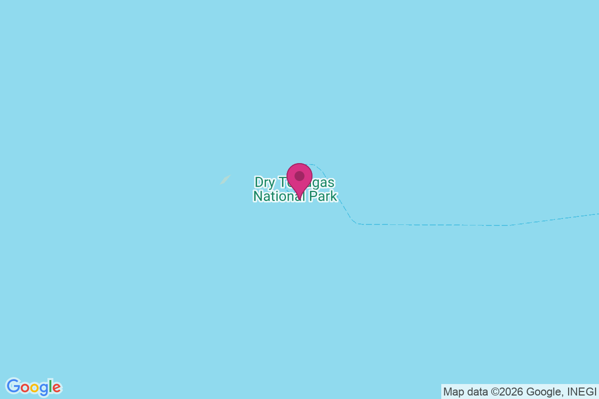 Fort Jefferson map