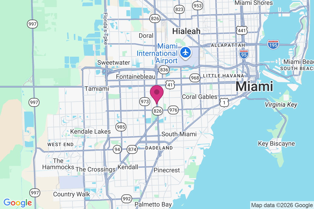 Coral Way Village map