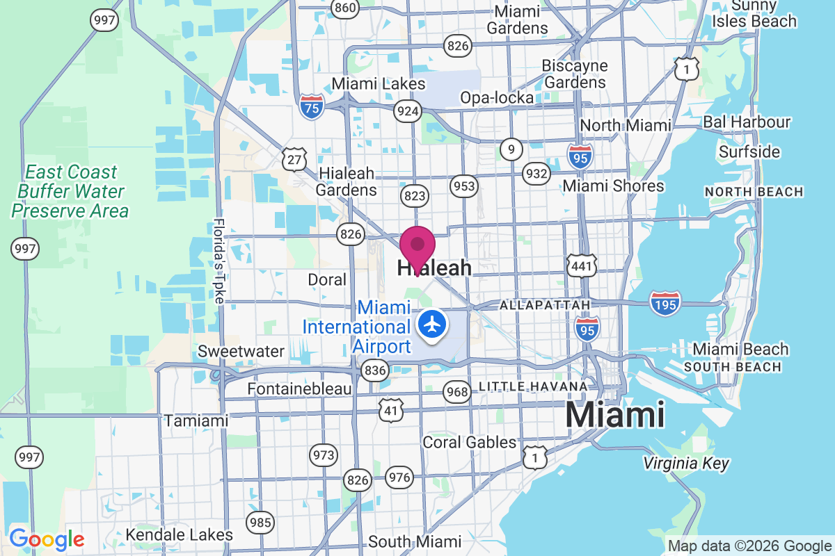 Miami Springs map