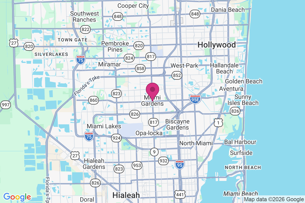 Carol City map